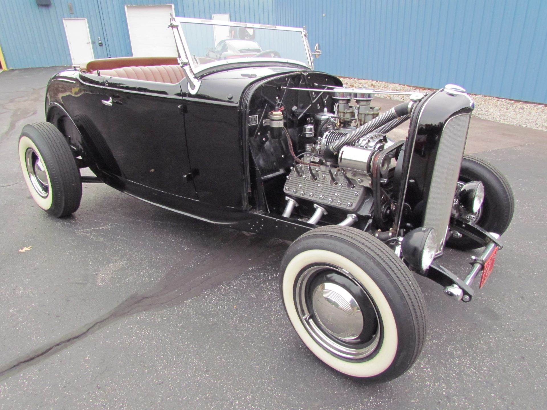 Voici la Ford Roadster 1932 de Tommy Fitzgerald que nous avons empruntée à la 